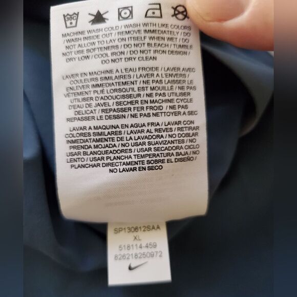 Nike Tiger Woods Collection 1/3 Zip Tech Pullover 518114 Sz XL - Picture 13 of 13